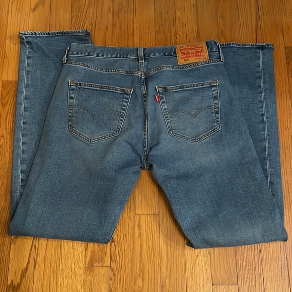 Men's 501 Jeans Original Fit , Blue, W33 L34 - Picture 3 of 13